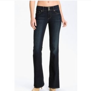 Paige Hadden Hills Bootcut Jeans High Rise Stretch